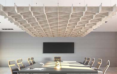 Wavycomb Acoustic Open Cell Panels