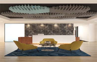 Hive Acoustic Open Cell Panels