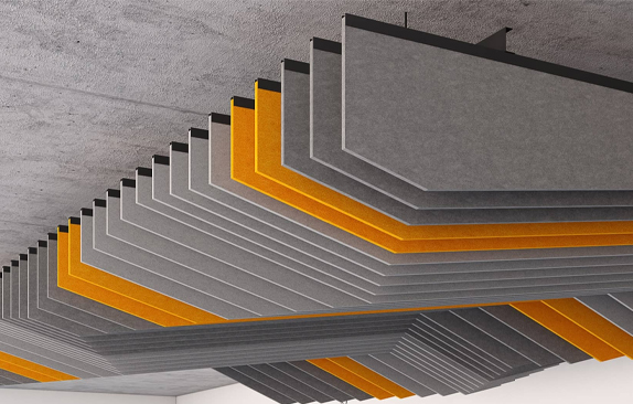 Ridge Acoustic Baffle